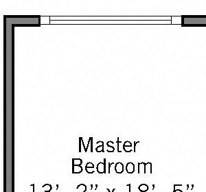 2B - 2 Bedroom 2 Bath Floor Plan Layout - 1107 Square Feet